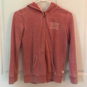 Girls Roxy Zip Up Hoodie